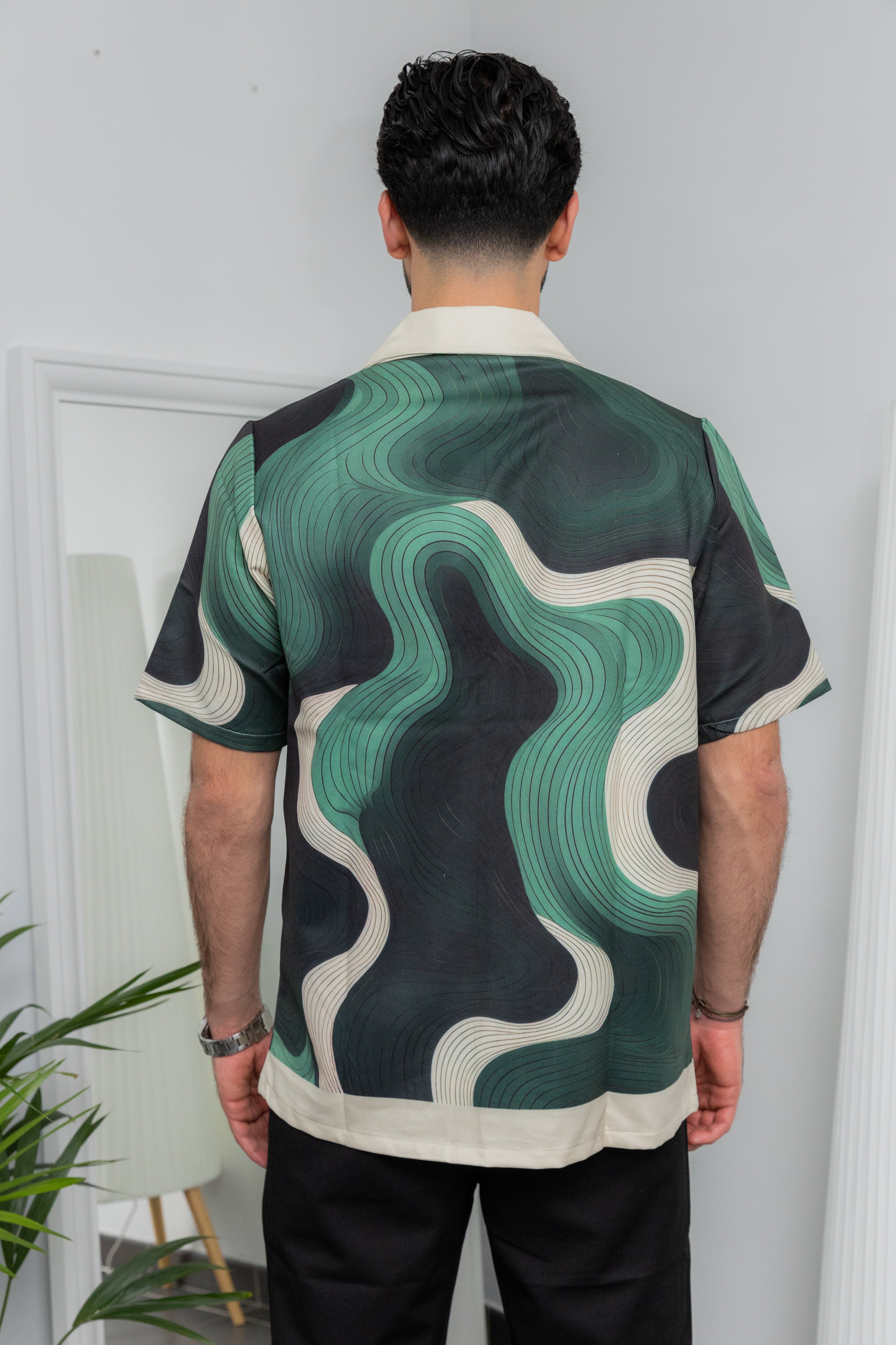 Chemisette Imprimé, Manches Courtes