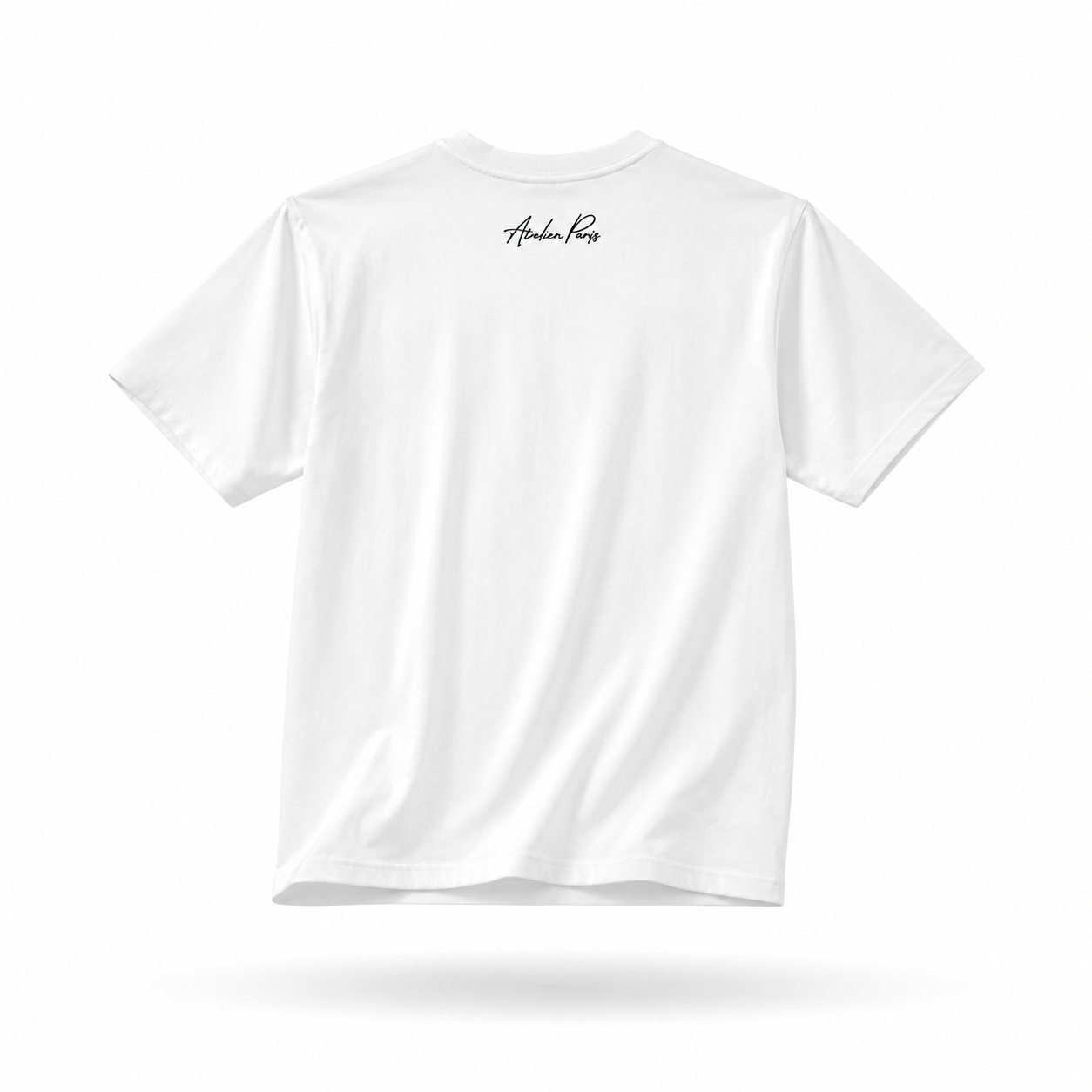 T-shirt Flower - Blanc / Gris Foncé