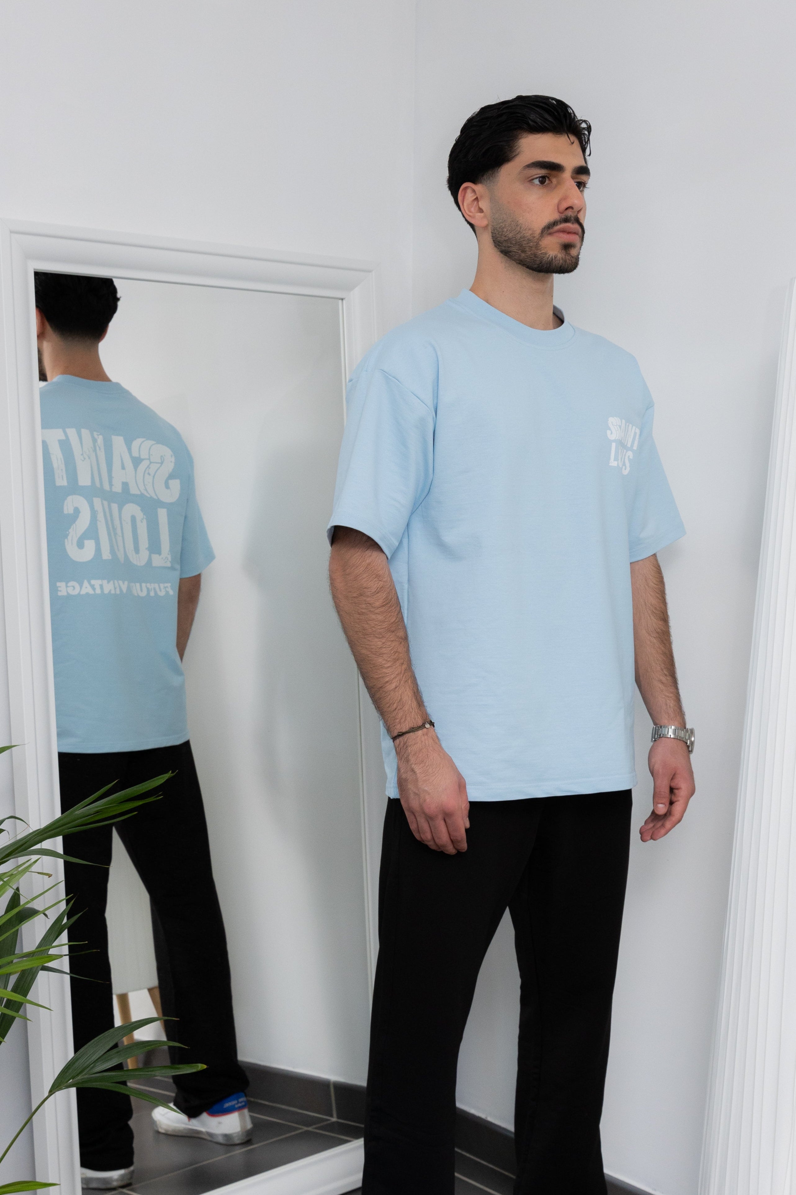 T-shirt Saint Louis - Bleu