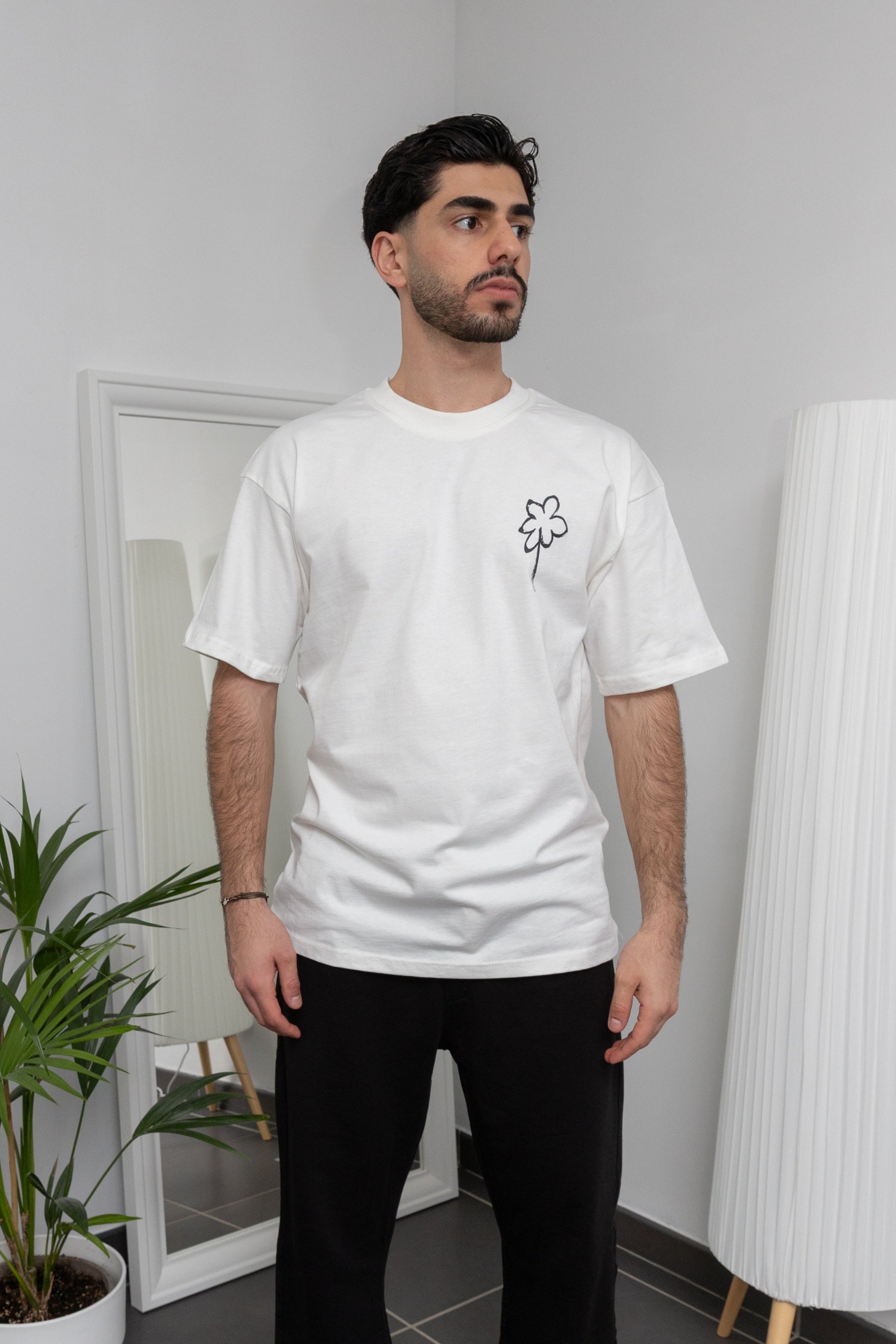 T-shirt Floral - Blanc