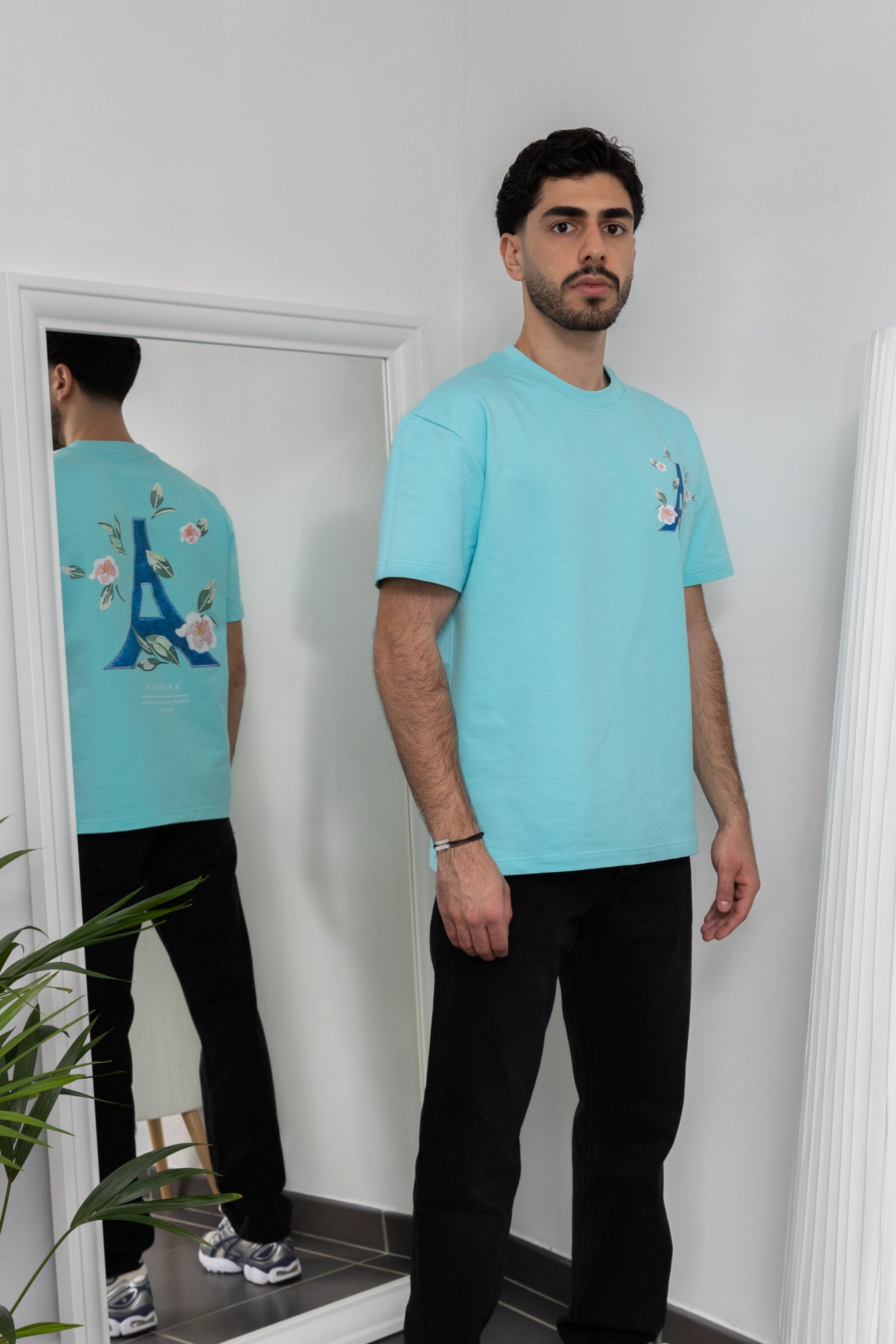 T-shirt Paris - Bleu Ciel