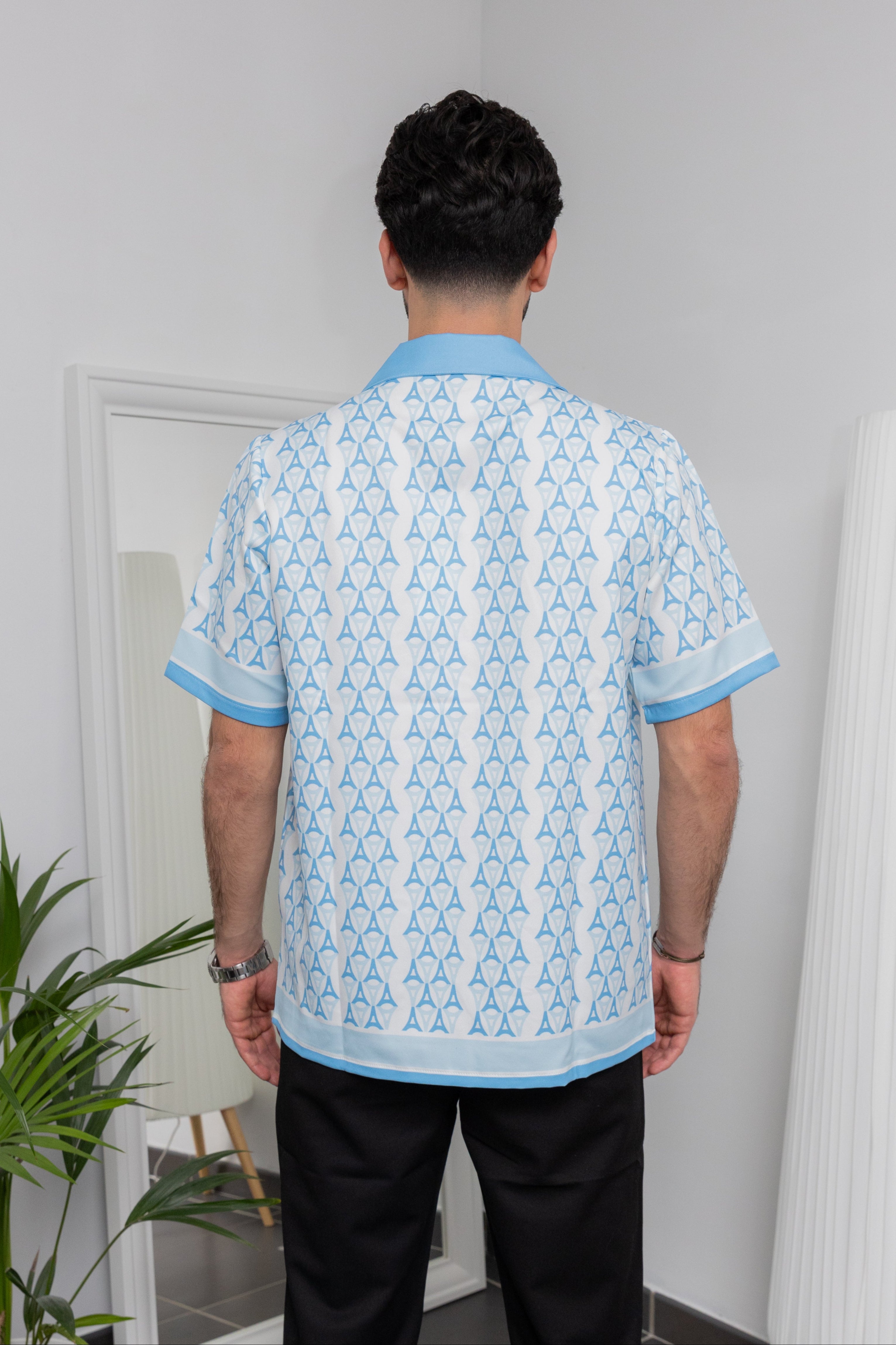 Chemisette Imprimé, Manches Courtes