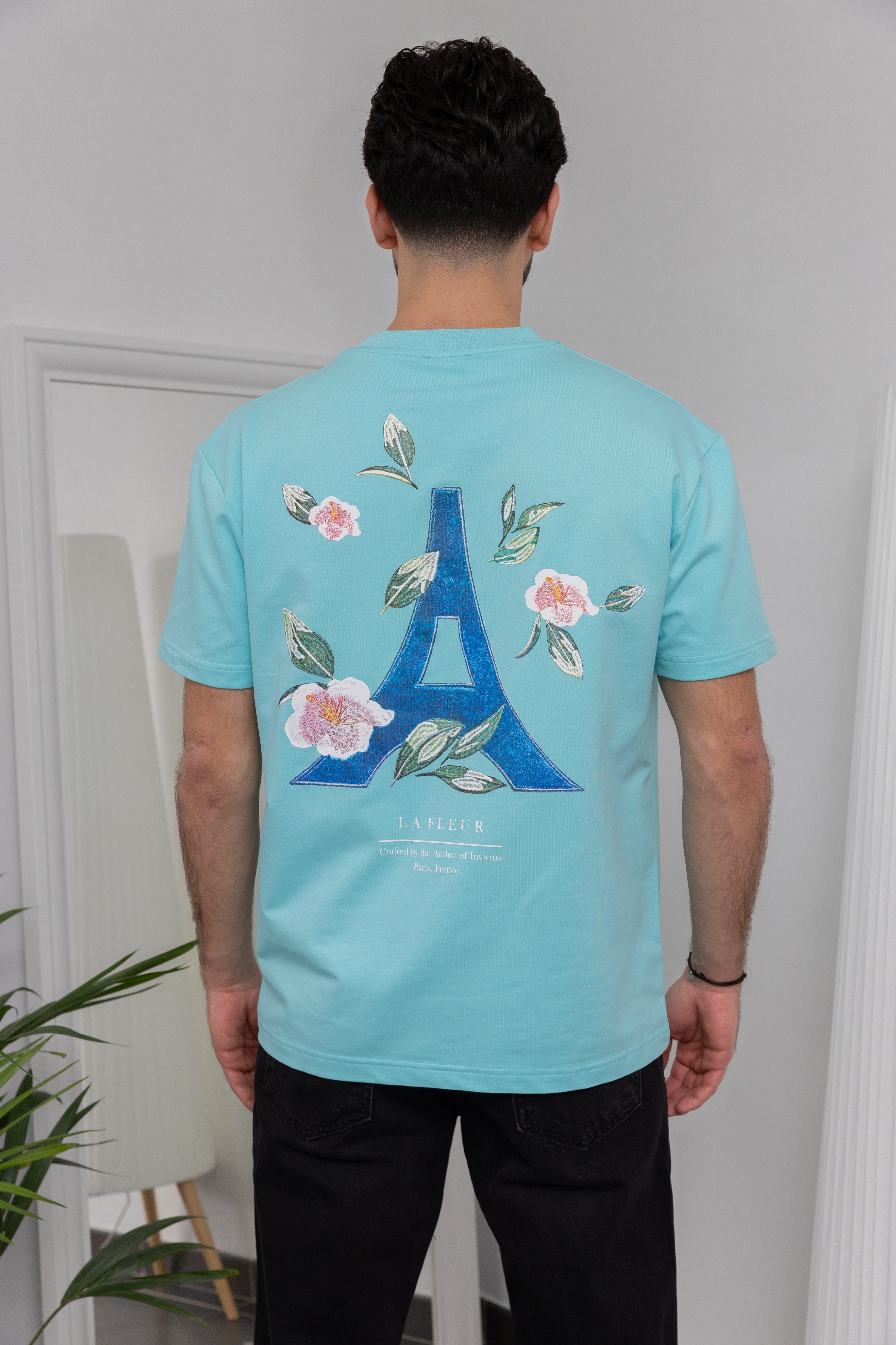 T-shirt Paris - Bleu Ciel