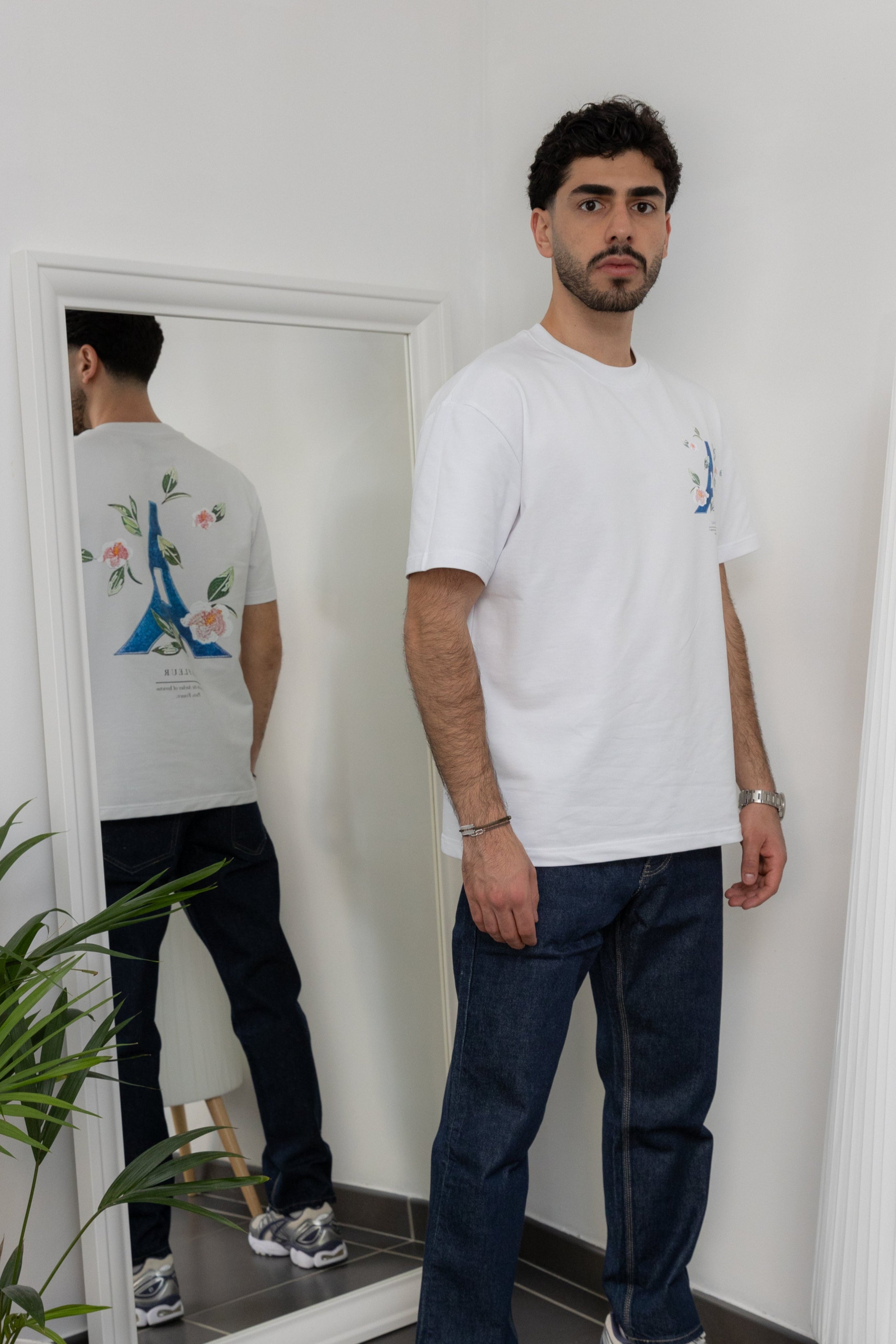 T-shirt Paris - Blanc