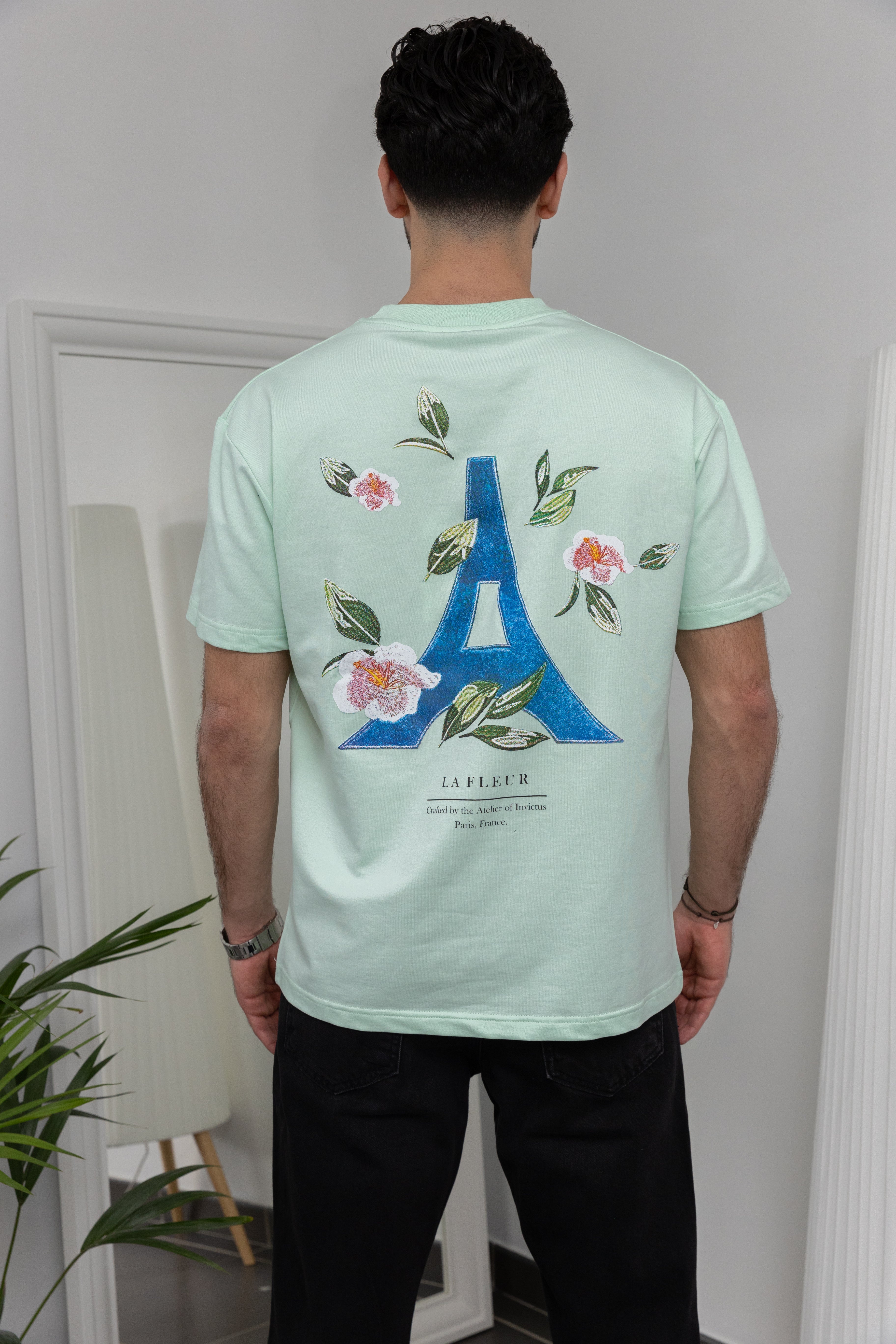 T-shirt Paris - Vert Clair