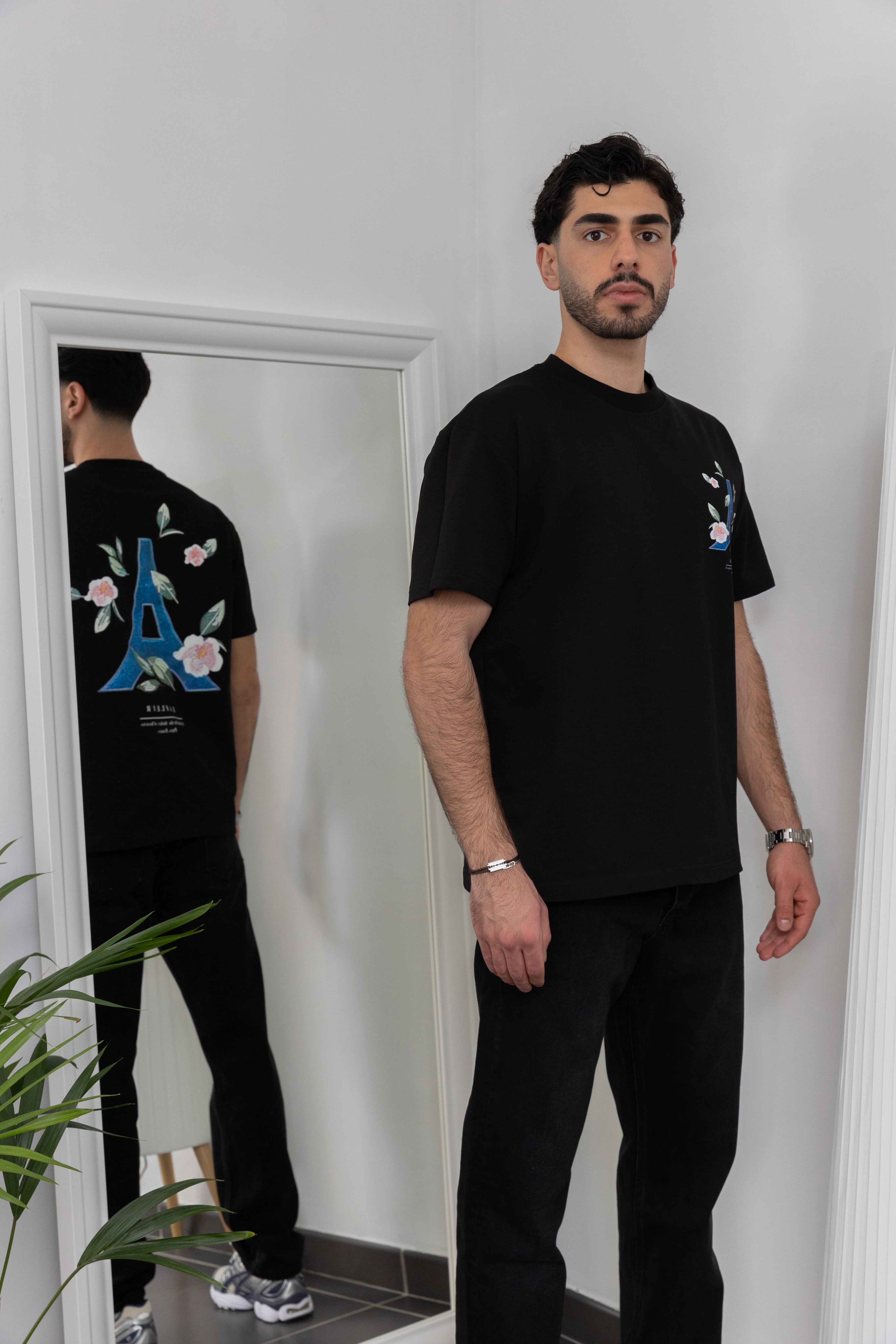 T-shirt Paris - Noir
