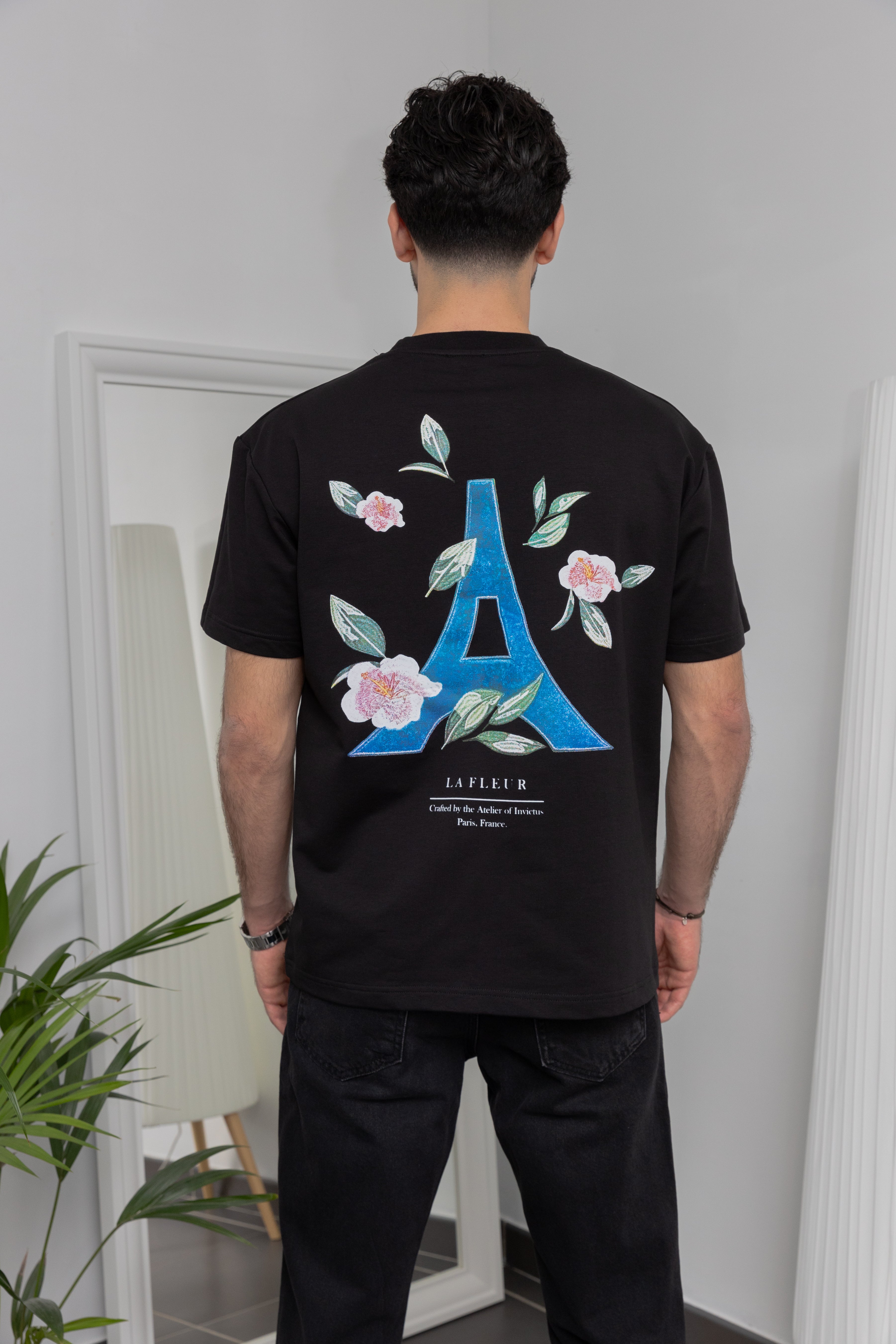 T-shirt Paris - Noir