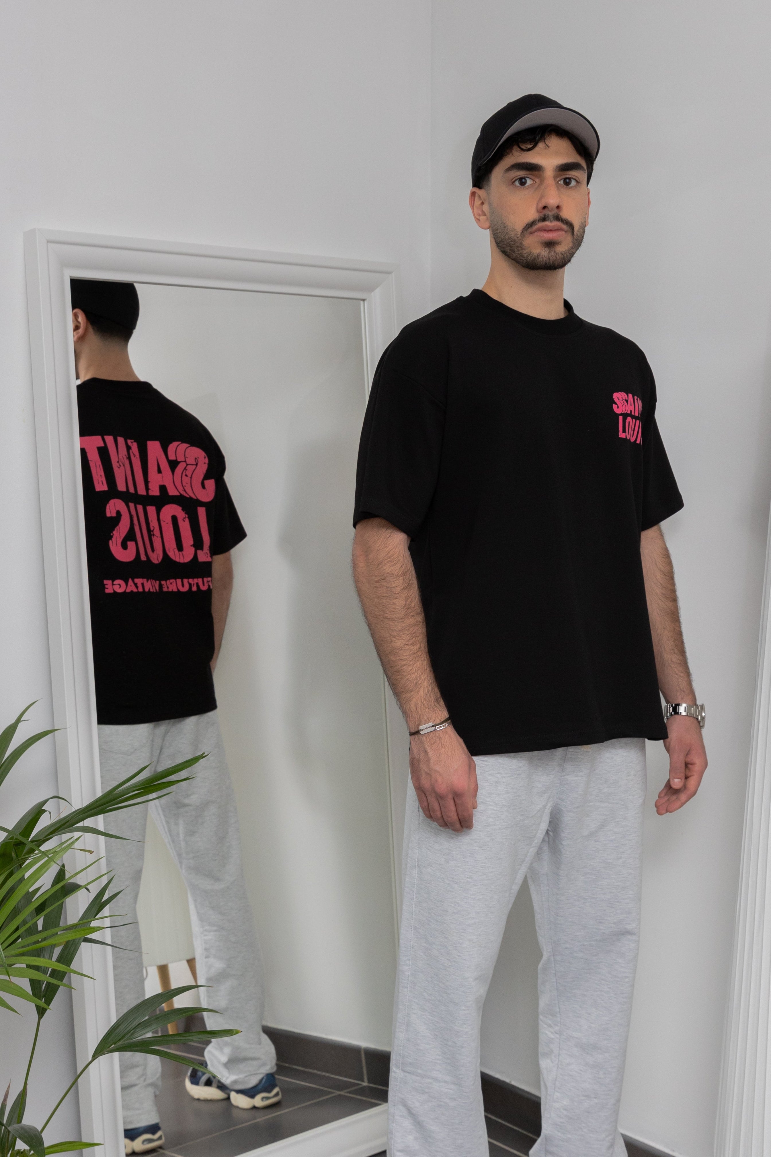 T-shirt Saint Louis - Noir