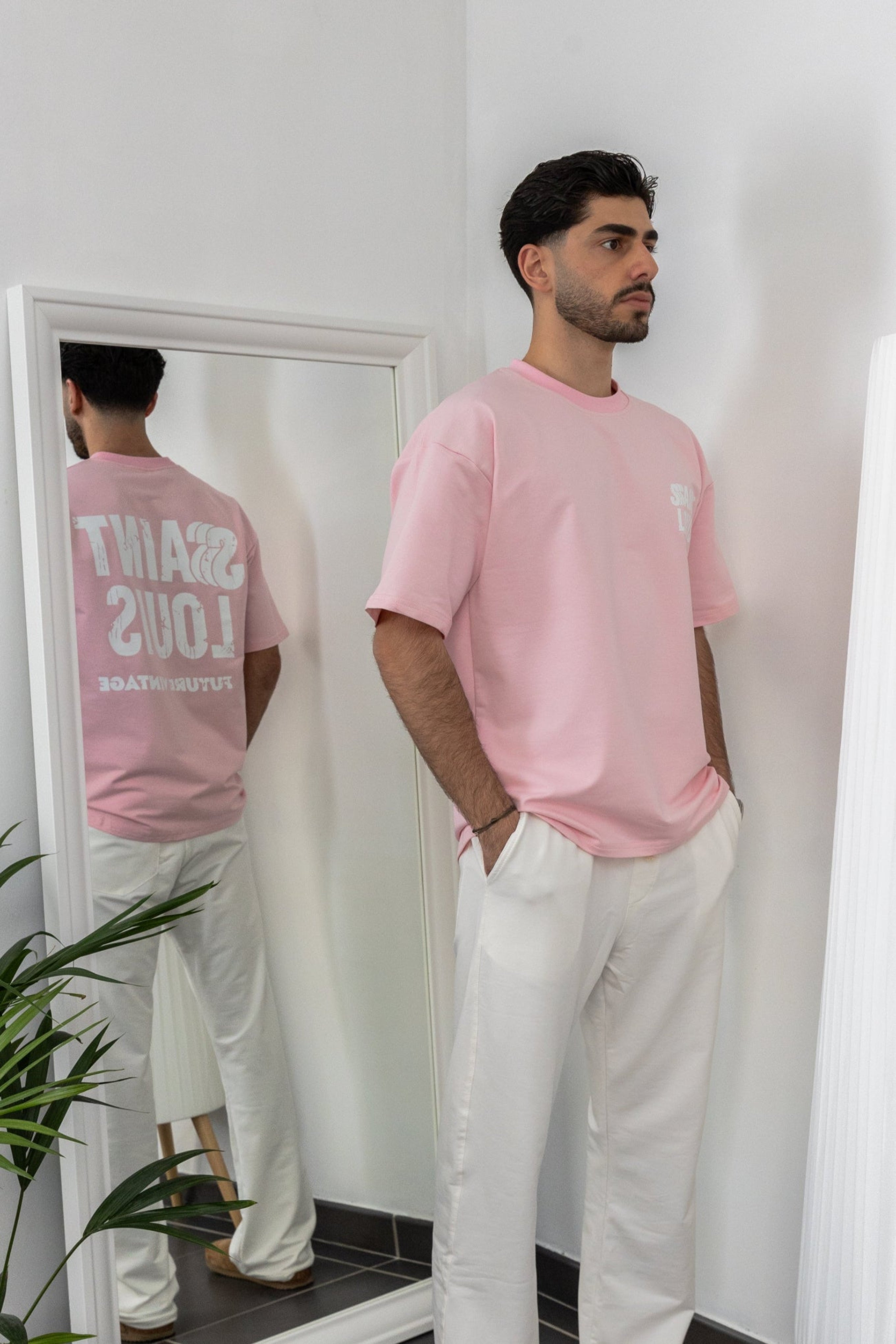 T-shirt Saint Louis - Rose
